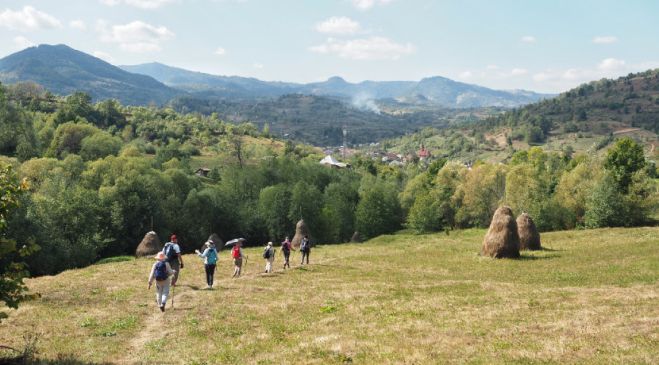 guided walking holidays Romania - Transylvania to the Carpathians