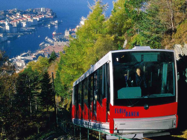 Bergen – cable car, Norway