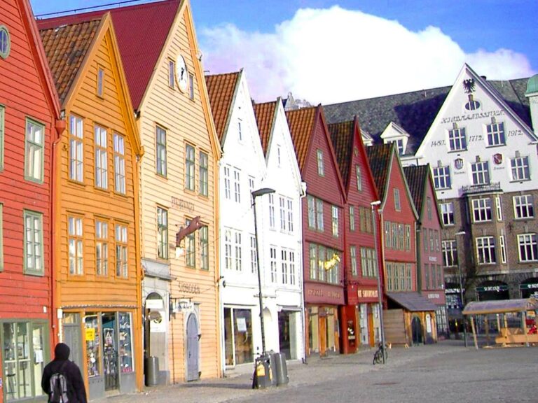 Bryggen – the Hanseatic wharf in Bergen, Norway