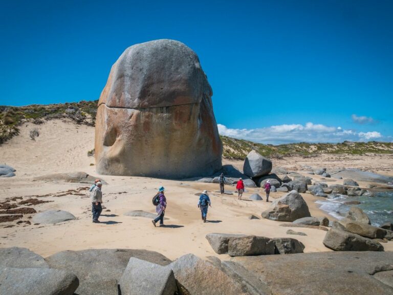 Castle Rock Eastern Coast of Flinders Island credit Mick Long