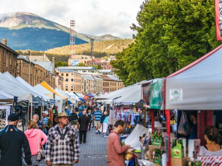 Salamanca Market, Hobart Tasmania