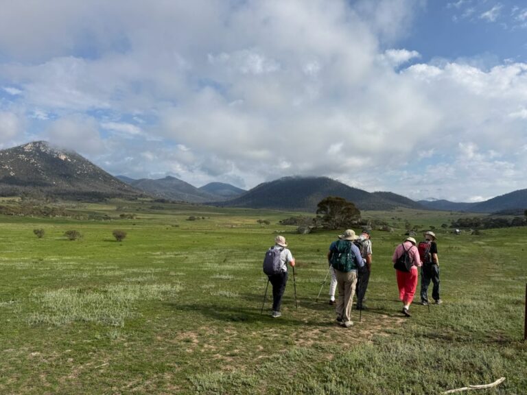 Walking on the Namadgi National Park trail