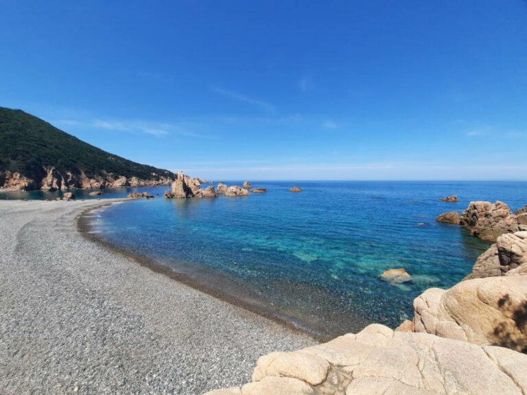Sardinian beach west coast