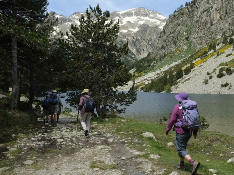 Mountain trails in Aigues Tortes, Spain