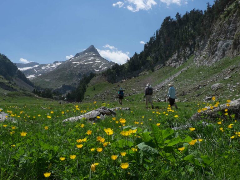 Walking in the Aneto foothills, Spain