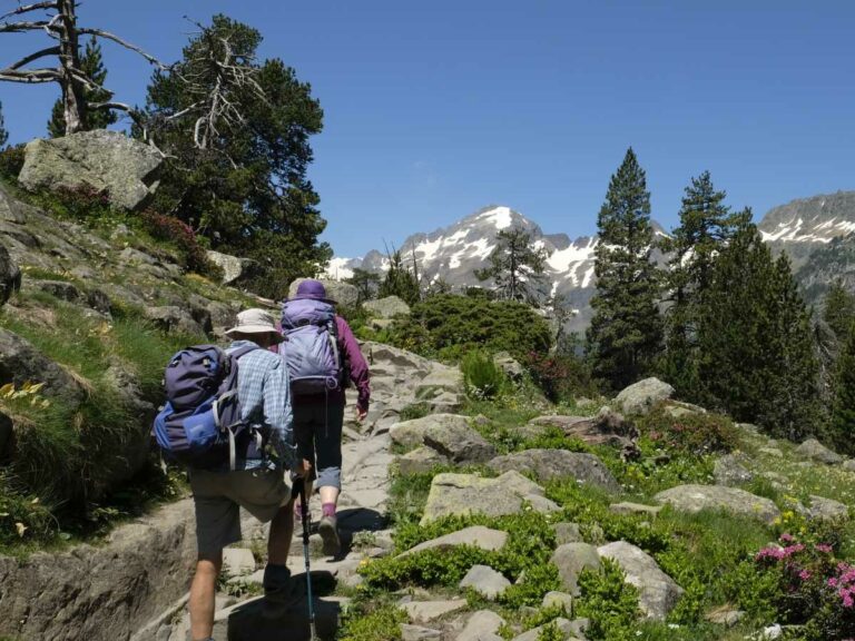 Walking trails in Benasque, Spain