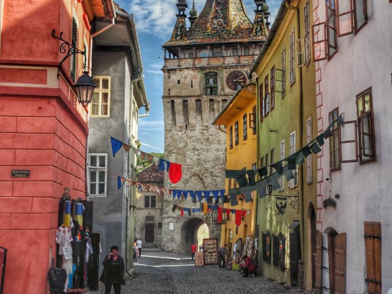 Sighisoara streets, Romania