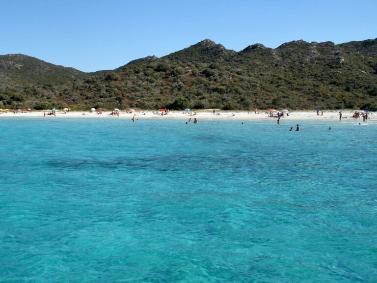 Turquoise waters of La Maddalena Archipelago National Park, Sardinia