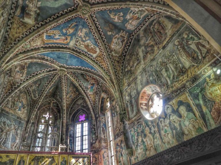 Viscri Fortified Church Roof,, Romania