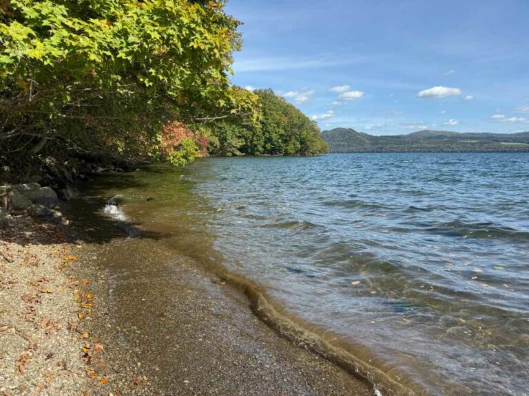 Lake Kussharo nature trail, Hokkaido