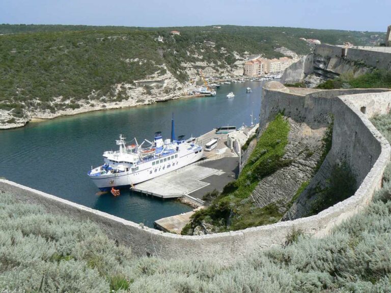 Bonafacio harbour, Corsica