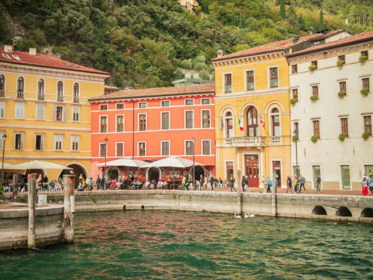 Lake Garda village life, Italy