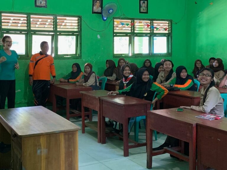 Local school visit, WayKambas, Sumatra