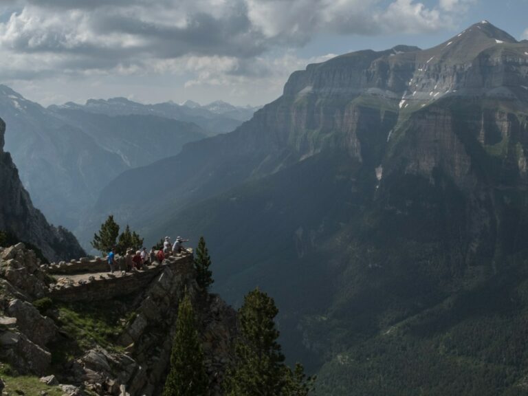 Ordesa Canyon look out, Spain