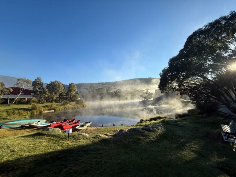 Lake Crackenback at dawn