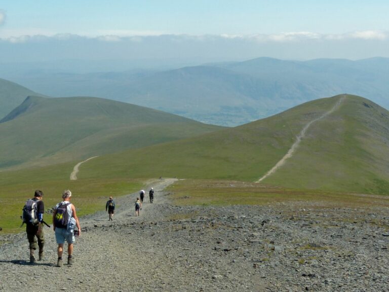 Heading down to Keswick via Little Man and Latrigg
