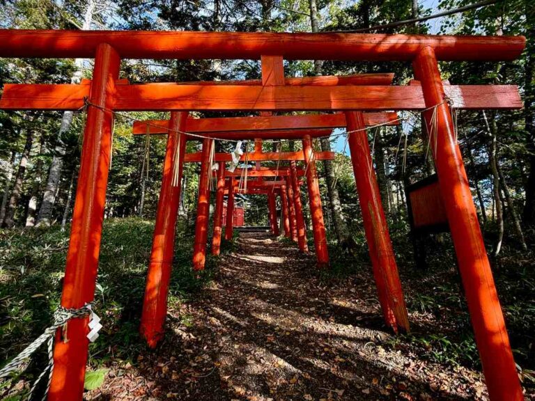 Hokkaido arched walkway