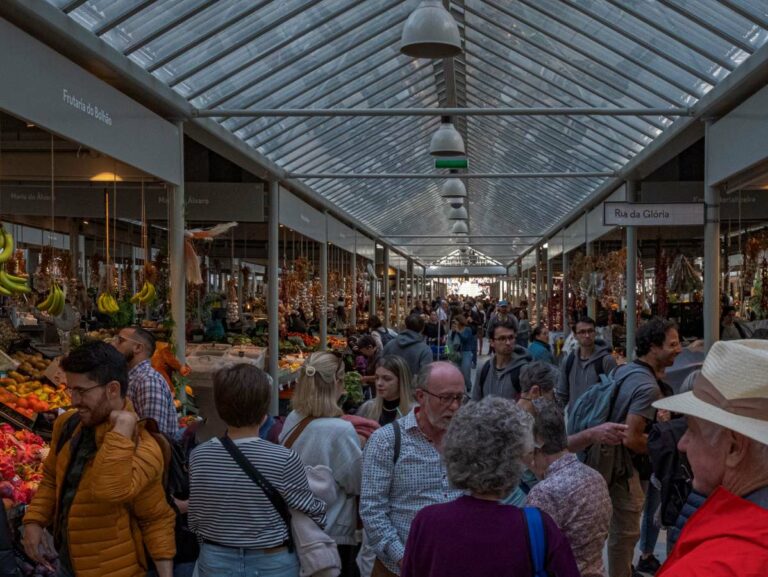 Local markets in Porto, Portugal