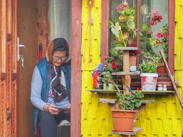 Local villager, Romania