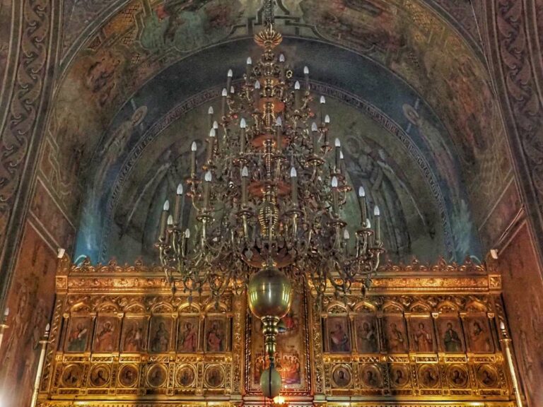 Ornate historic building, Romania