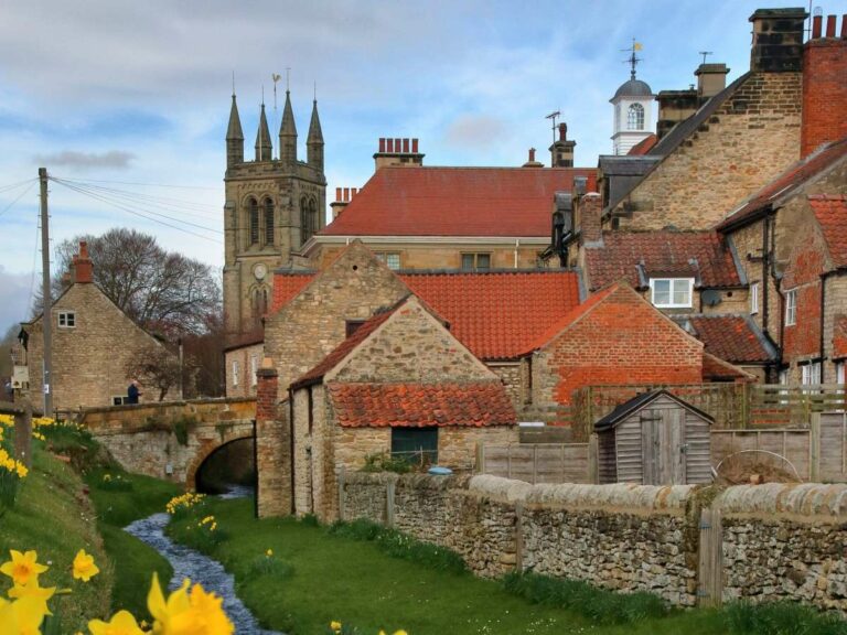 Quaint village Yorkshire Dales