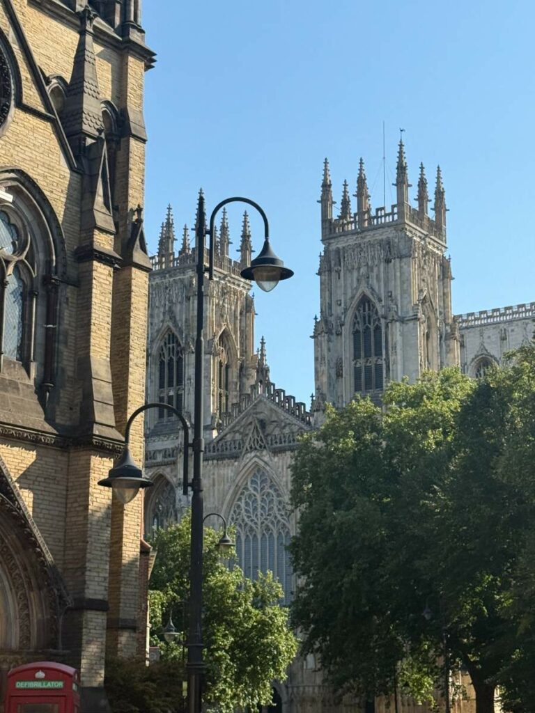 York Minster city view