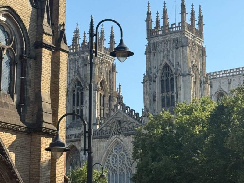 York Minster city view